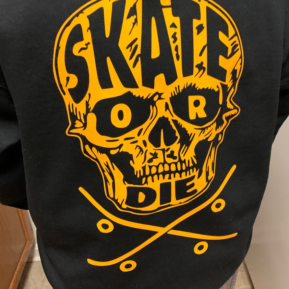 Skate or die Graphic pullover Hoodie - Picture 2 of 11